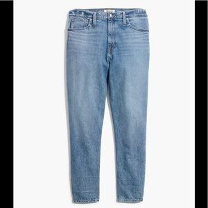NWT Madewell The Mom Jean